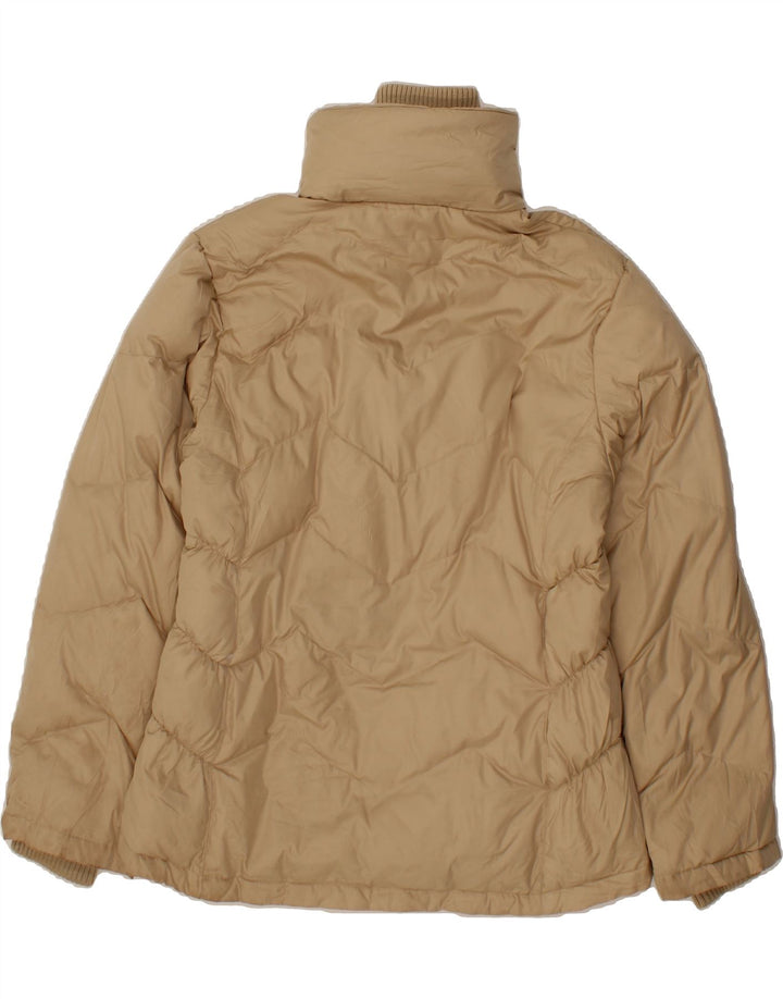 RIFLE Womens Padded Jacket UK 16 Large Beige Polyester Vintage Rifle and Second-Hand Rifle from Messina Hembry 