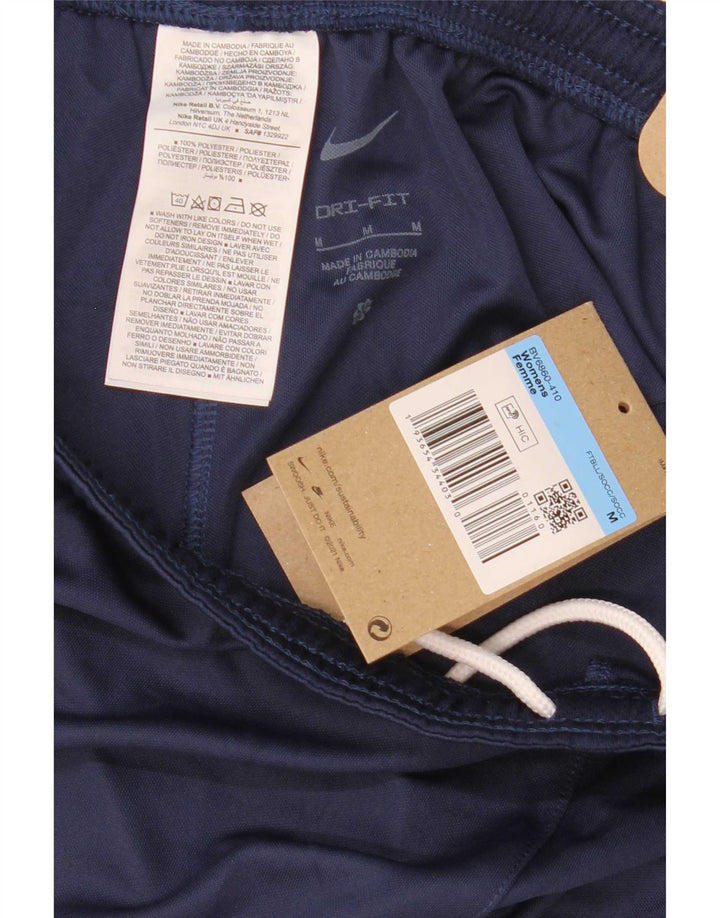 Shorts esportivos masculinos Nike Dri Fit médio azul marinho poliéster