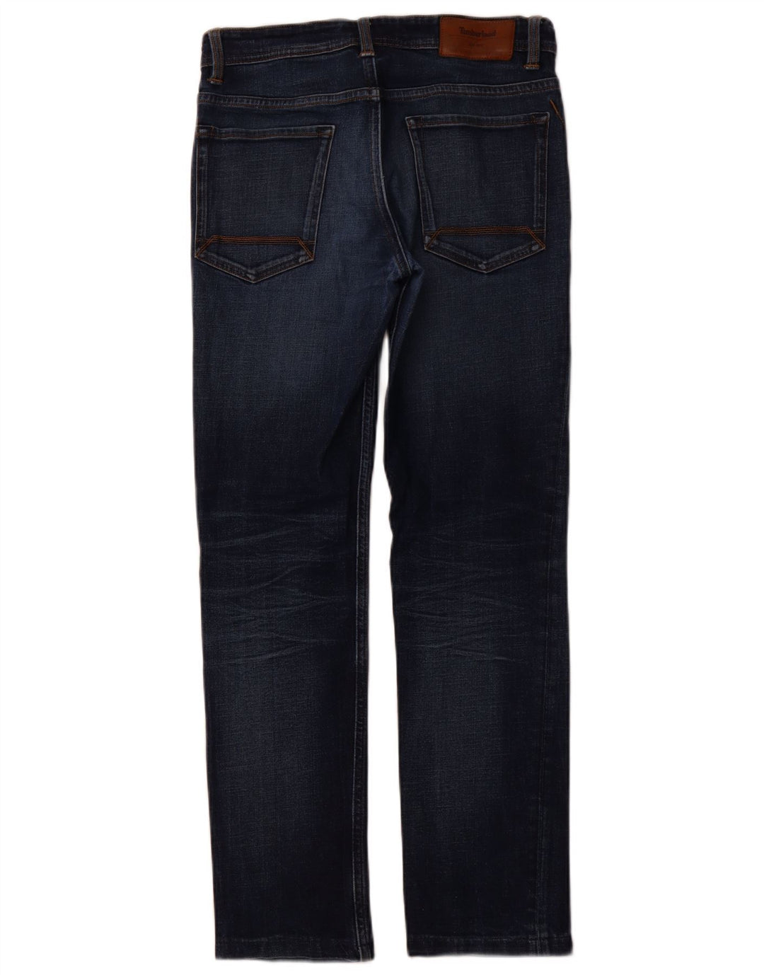 Calça jeans reta masculina TIMBERLAND W31 L30 azul algodão