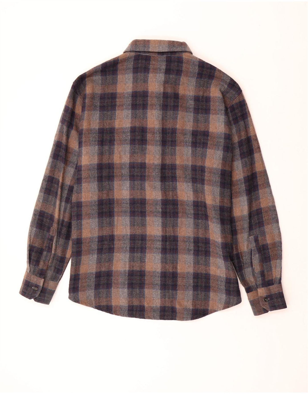 Camiseta masculina SEA BARRIER XL cinza xadrez acrílico