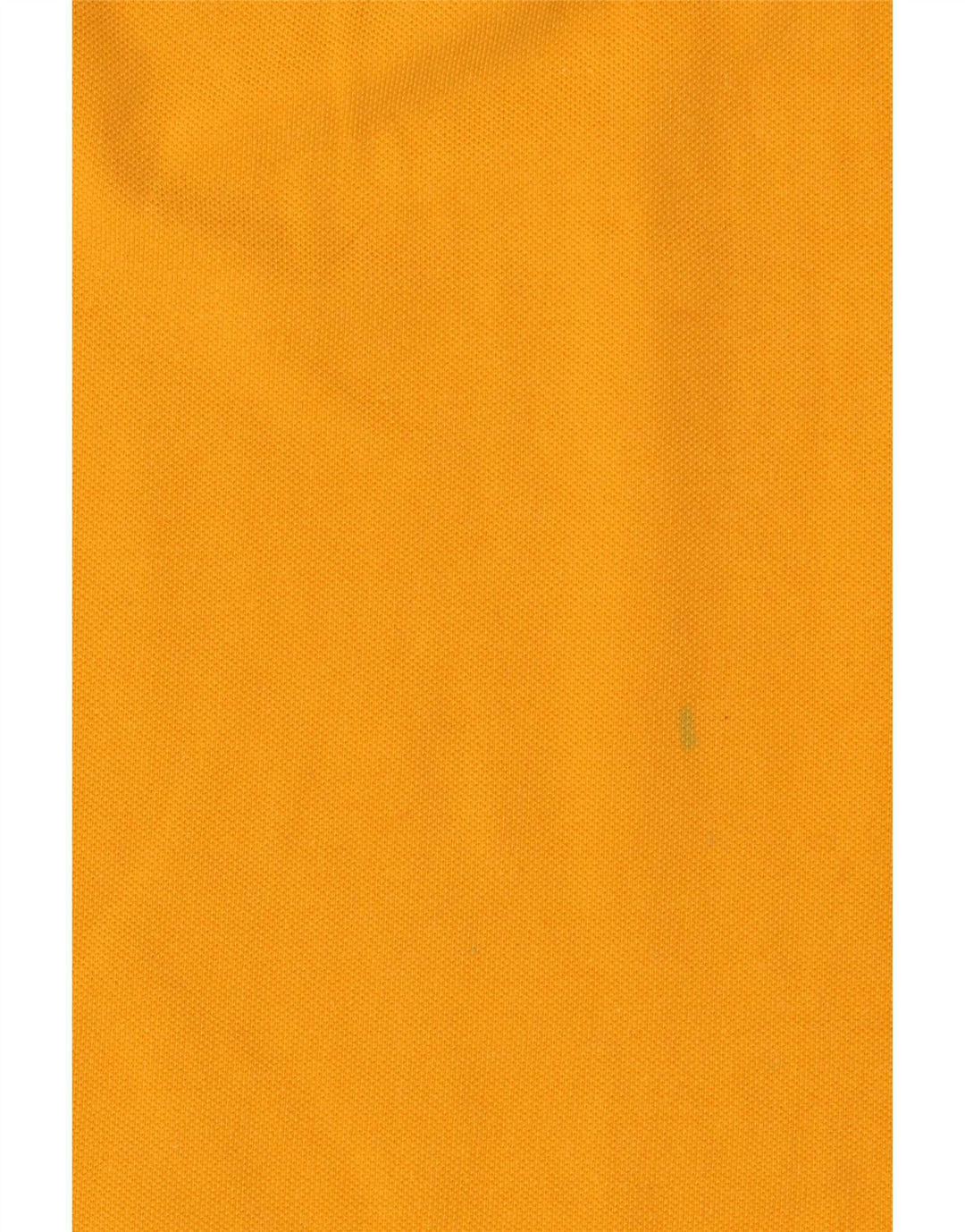 Camisa polo masculina Asics médio algodão amarelo