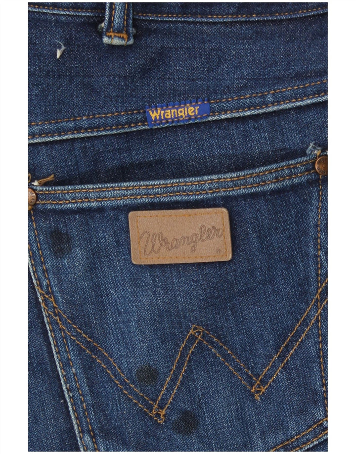 Wrangler Mens Straight Jeans W40 L31 Azul Marinho