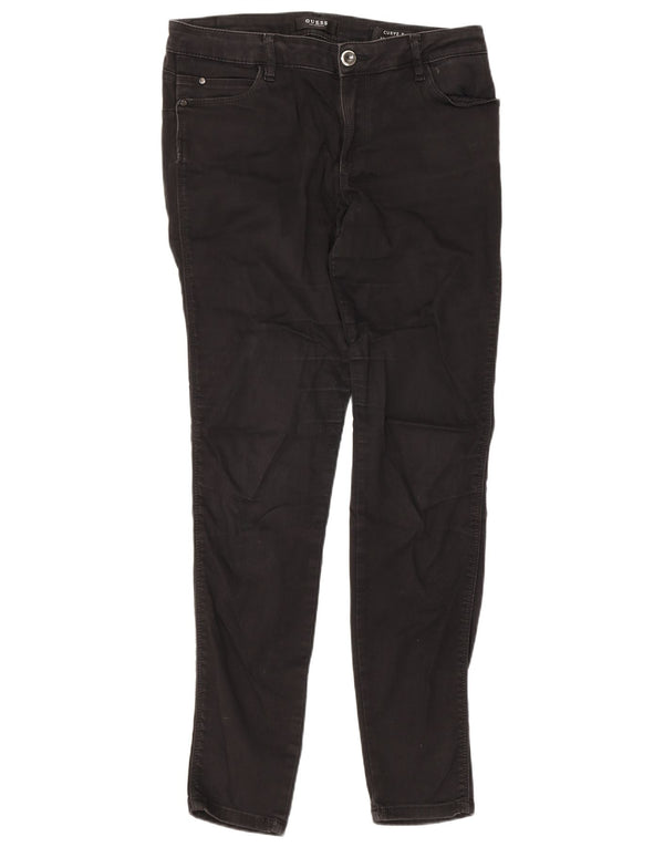Guess Calça Jeans Feminina Curve X Mid Rise Skinny W30 L29 Algodão Preto