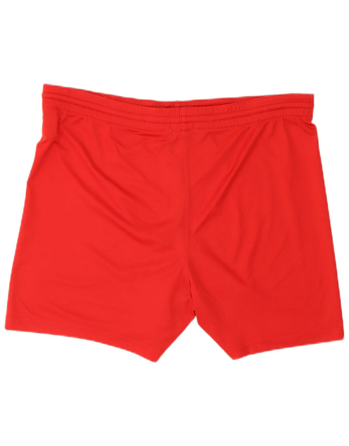 Kappa Mens Sport Shorts Grande Poliéster Vermelho