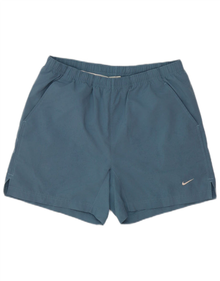 Shorts esportivos masculinos Nike médio W32 L6 azul poliéster esportivo