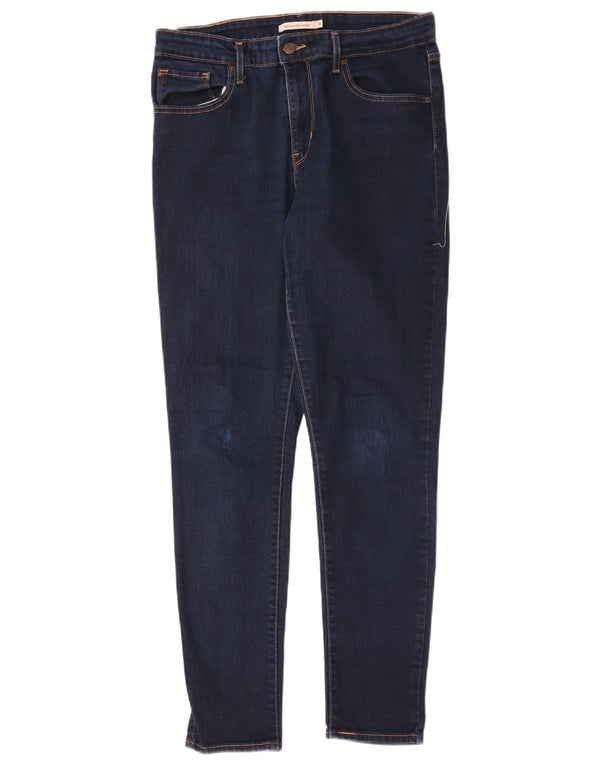 Calça jeans feminina Levi's 721 High Rise Skinny W31 L30 azul marinho algodão