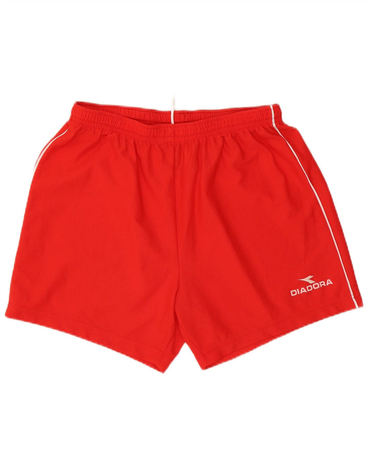 Diadora Mens Sport Shorts XL Poliéster Vermelho