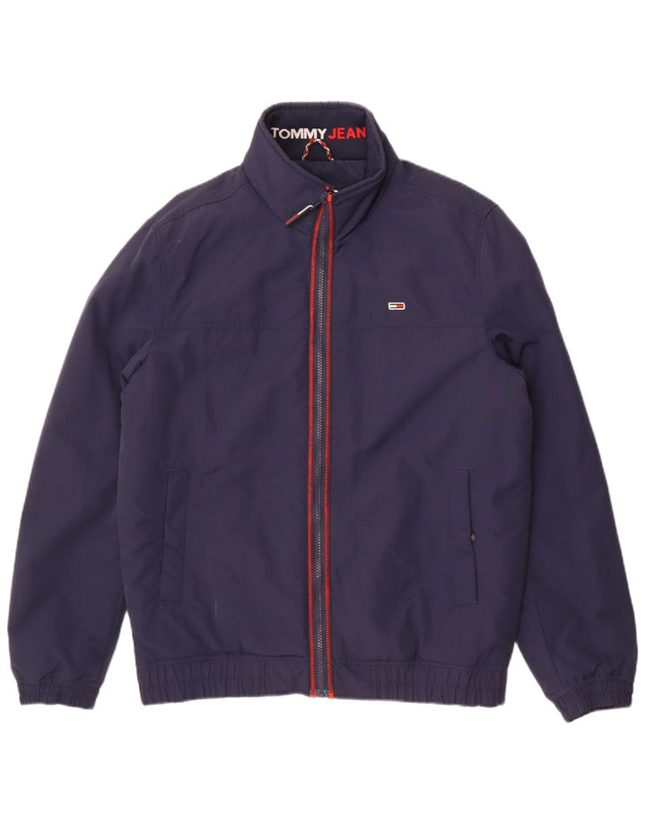 Jaqueta bomber acolchoada masculina Tommy Hilfiger Reino Unido 38 médio azul marinho poliamida