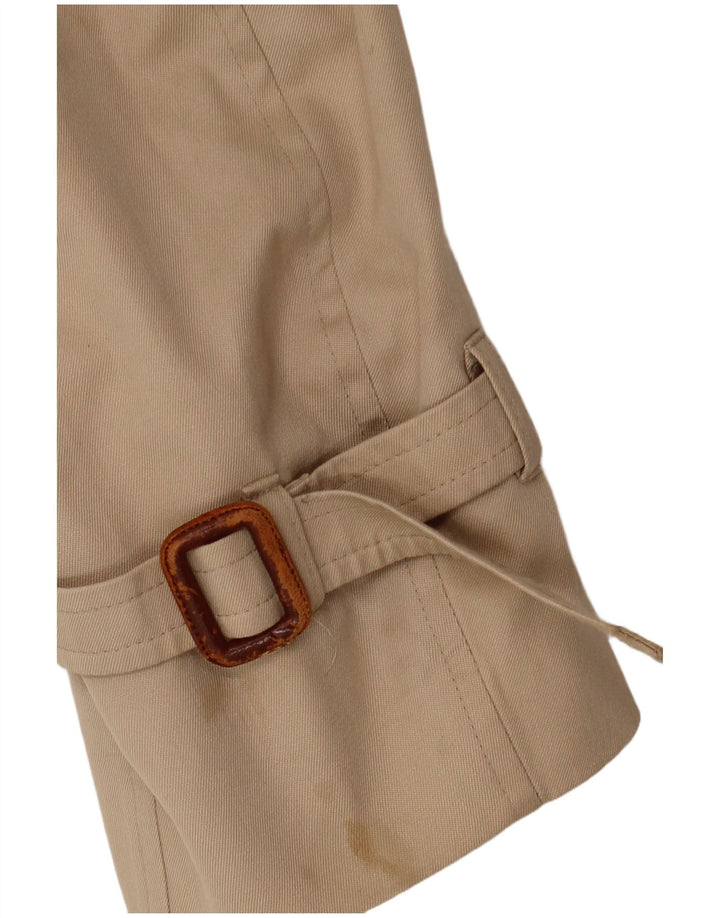 Casaco impermeável feminino AQUASCUTUM UK 14 médio bege