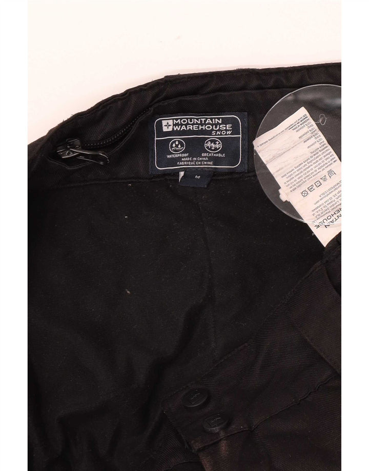Calças de esqui masculinas Mountain Warehouse poliéster preto médio W34 L31