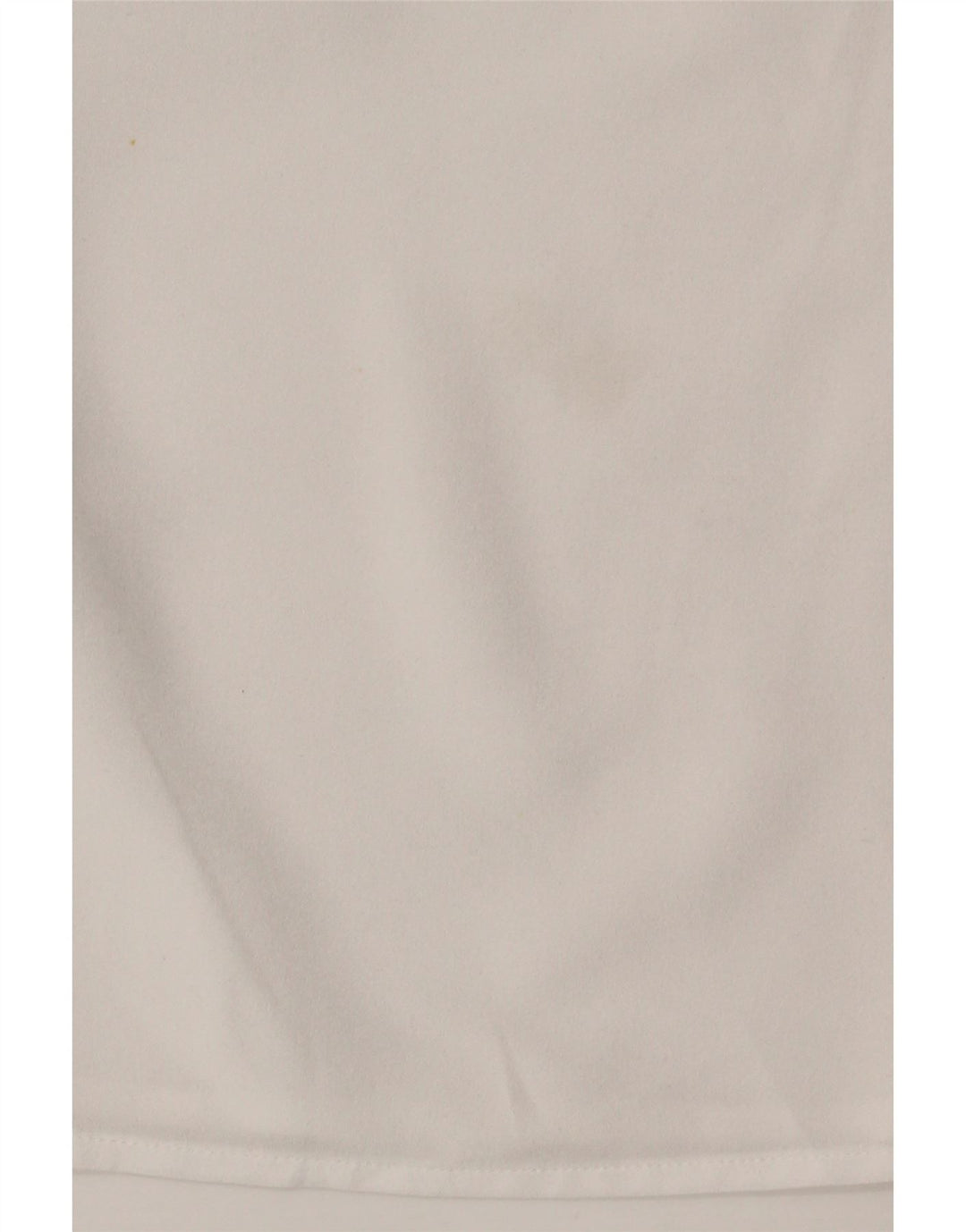Blusa feminina de manga comprida Marks & Spencer UK 12 poliéster branco médio