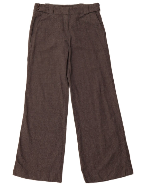 Calça Chino feminina MASSIMO DUTTI folgada UE 36 pequena W26 L29 cinza