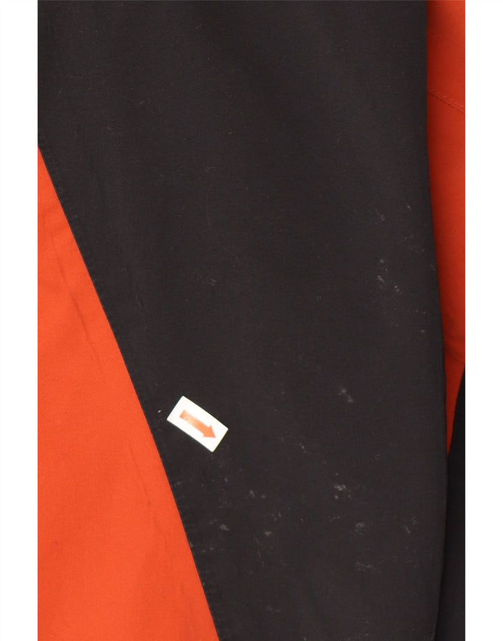 Jaqueta de esqui masculina Jack Wolfskin Reino Unido 40/42 XL laranja colorblock poliamida