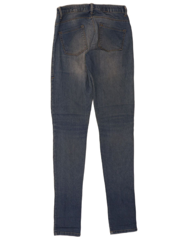 Zara Mulher Trafaluc Legging Jeans EU 36 XS W26 L34 Azul