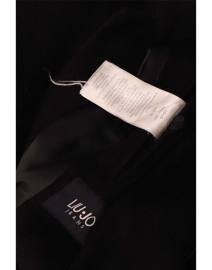 Sobretudo masculino Liu Jo IT 52 XL lã preta