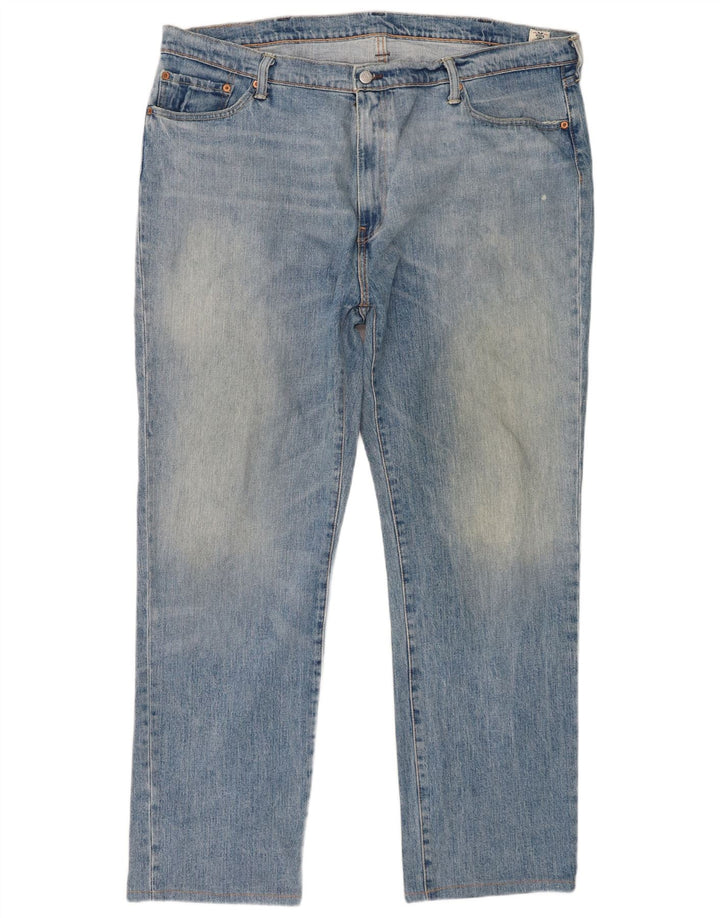 Levi's Masculino 541 Tapered Jeans W42 L34 Azul Algodão