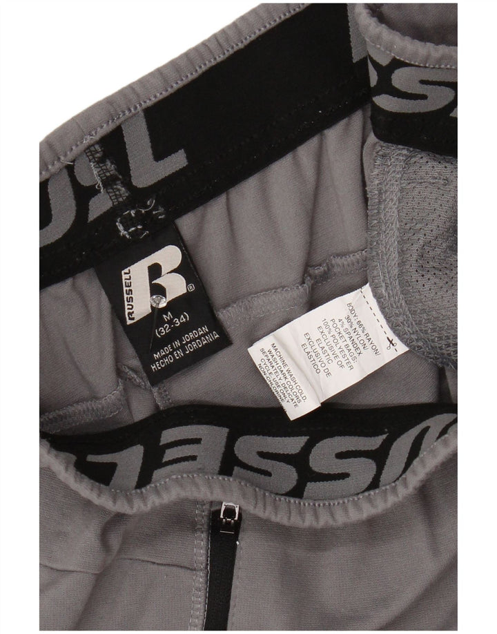 Calça de treino masculina RUSSELL ATLÉTICO cinza médio rayon