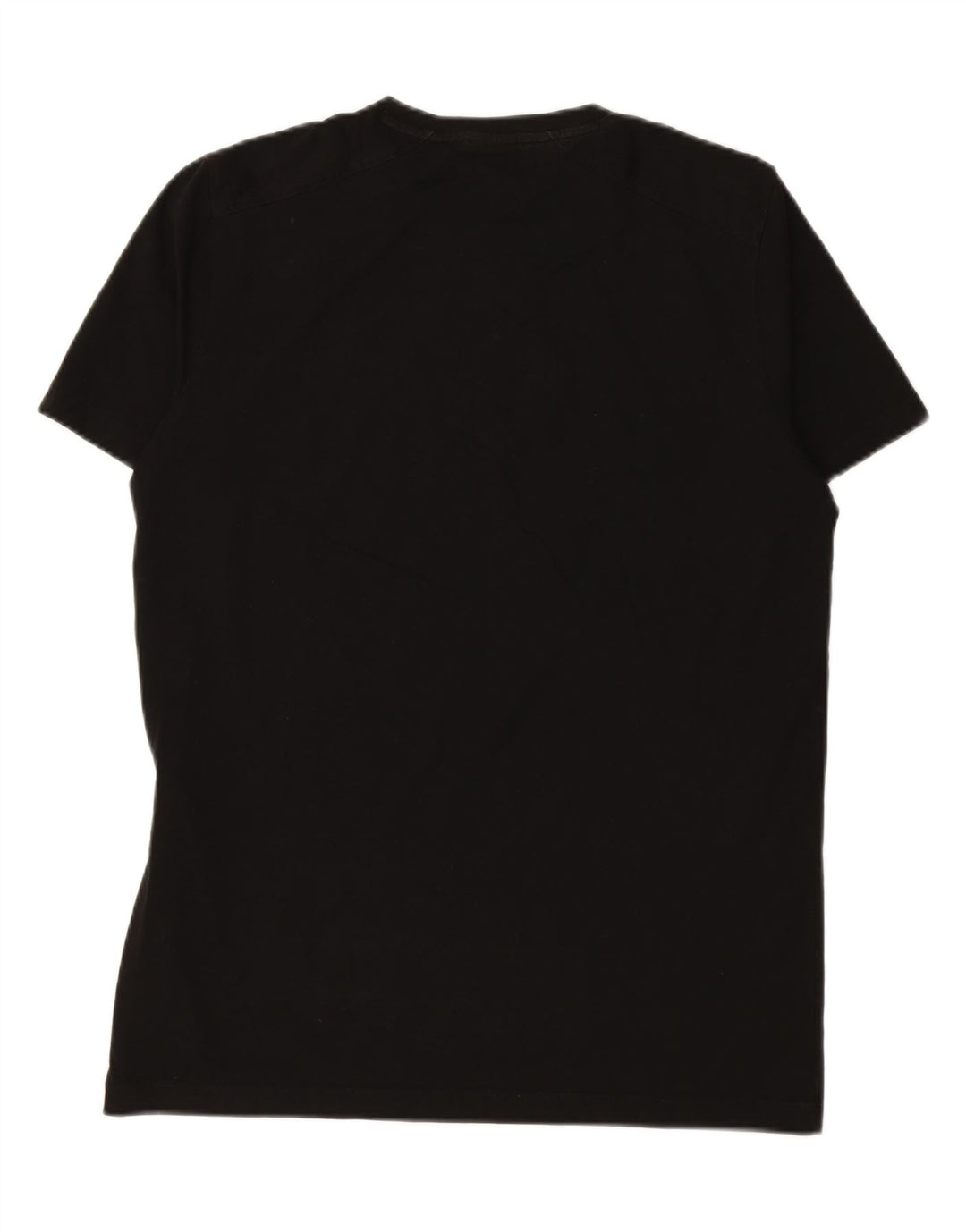 Camiseta masculina PUMA BMW Motorsport com estampa gráfica grande de algodão listrado preto