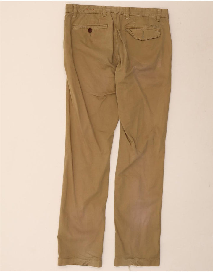 Calça Chino Masculina Reta Barbour W34 L34 Bege