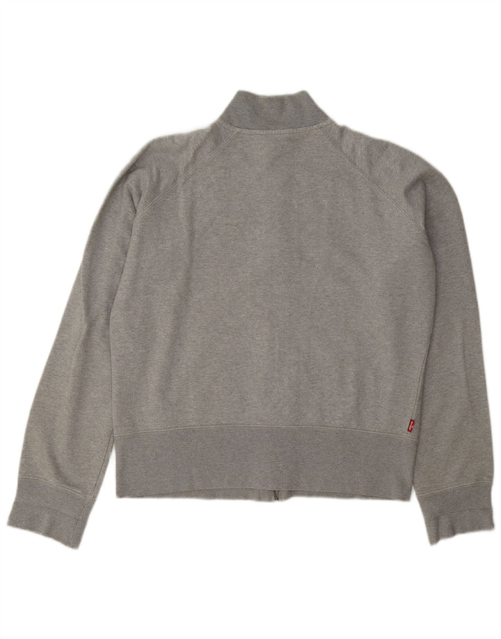 Jaqueta feminina Levi's Graphic Tracksuit UK 18 XL cinza manchada
