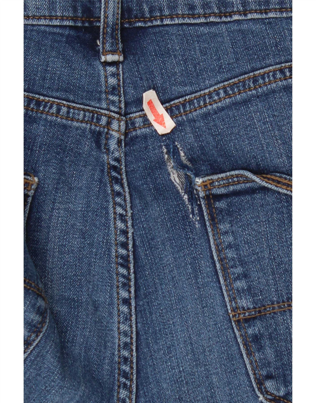 Jeans retos masculinos Marks & Spencer W30 L29 algodão azul