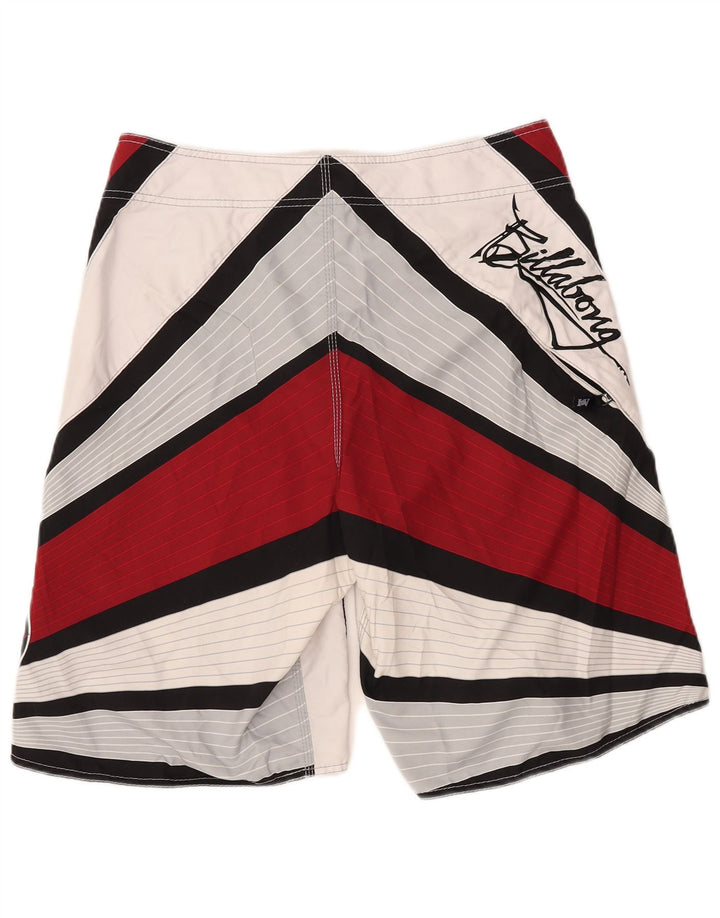 Calção de banho masculino BILLABONG gráfico grande poliéster colorido vermelho