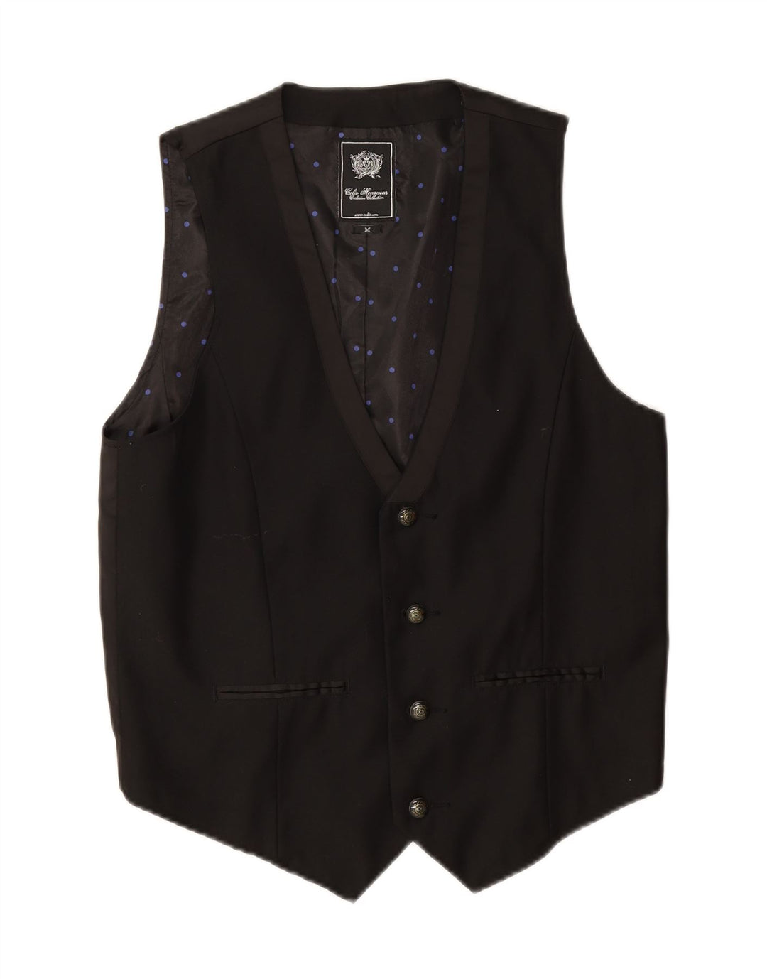 Celio Colete Masculino Médio Poliéster Preto