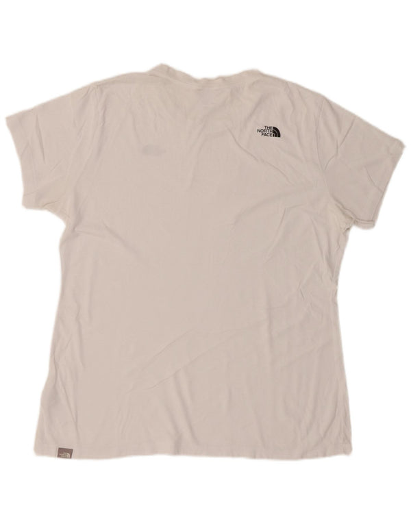 Camiseta feminina The North Face UK 18 XL algodão branco
