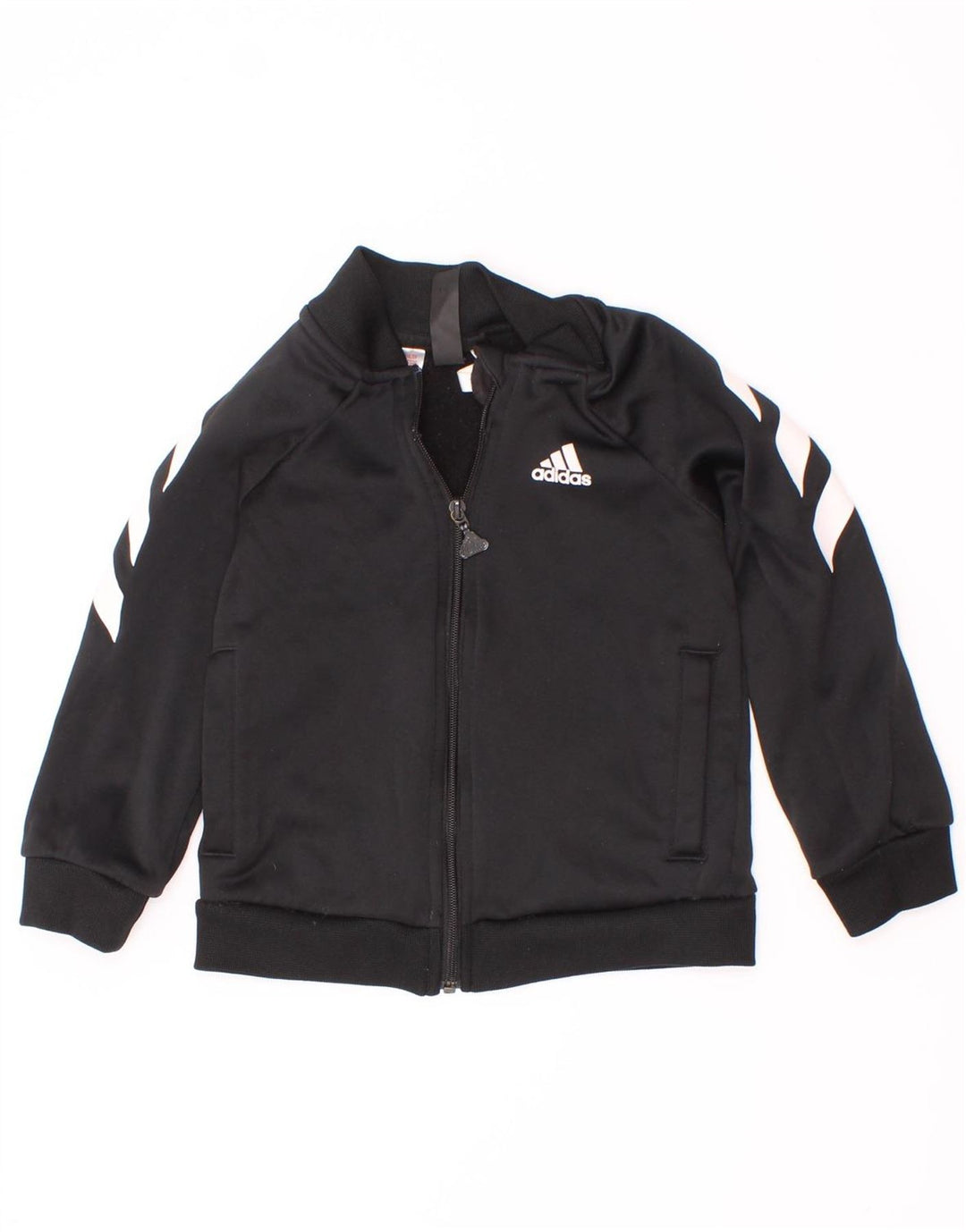 Jaqueta Adidas Meninos Treino Top 3-4 Anos Preto Colorblock Poliéster