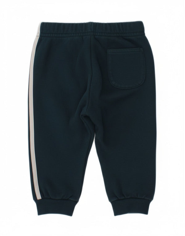 ADIDAS Baby Boys Joggers Calças de treino 6-9 meses Azul marinho Algodão