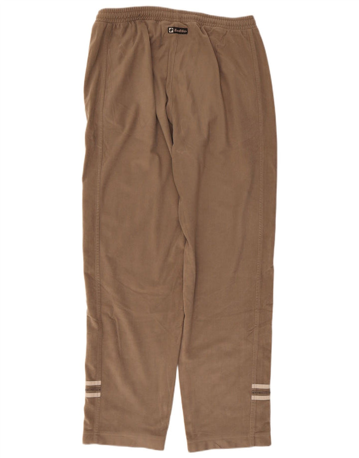 Calça de treino masculina Lotto UK 40/42 poliéster marrom médio
