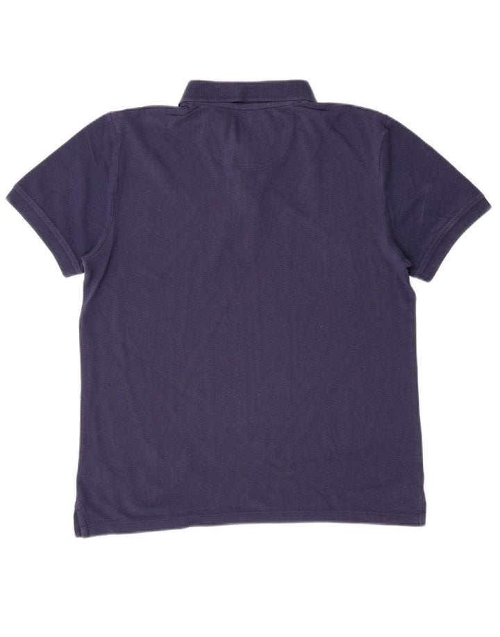 Camisa polo masculina WRANGLER médio algodão azul marinho