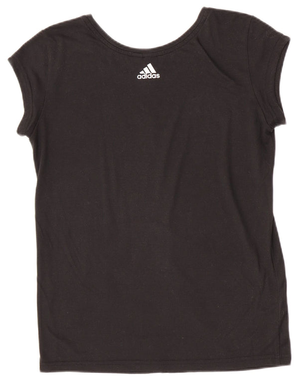 Camiseta Adidas Feminina Gráfica Top UK 12 Médio Preto