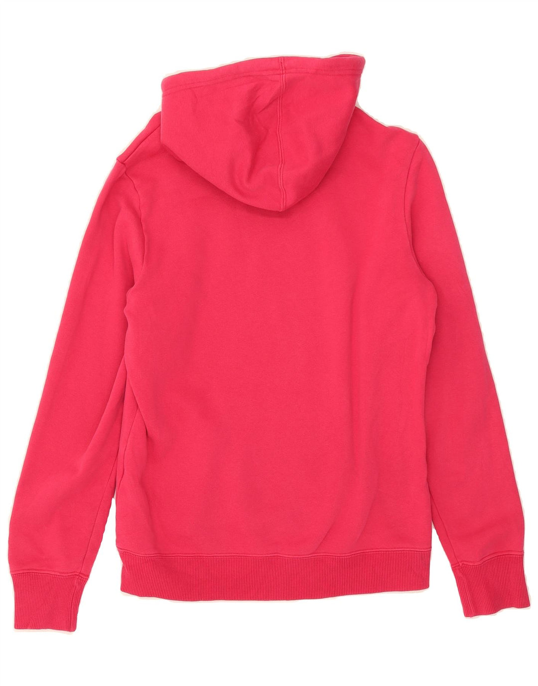 PUMA Womens Graphic Hoodie Jumper UK 12 Medium Pink Cotton Vintage Puma and Second-Hand Puma from Messina Hembry 