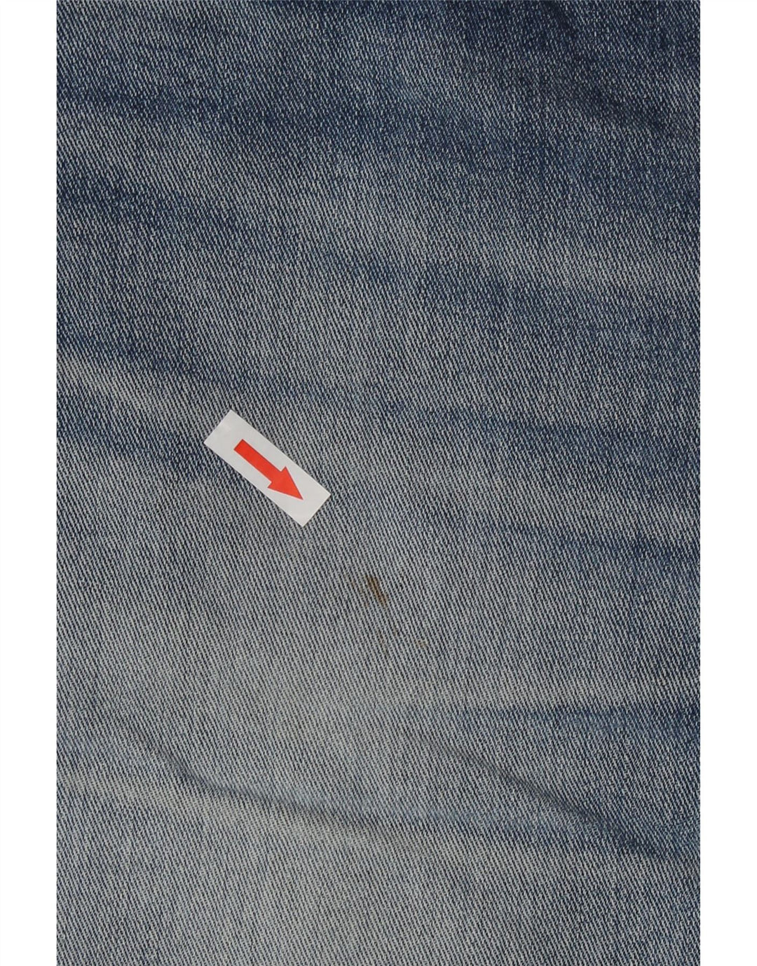 Wrangler Mens Straight Jeans W38 L31 Azul Algodão