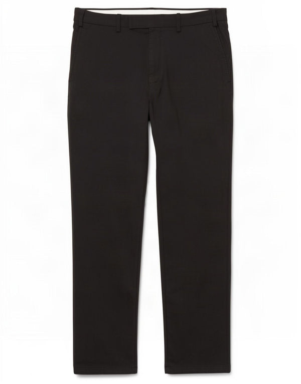 Calça masculina de terno cônico Marks & Spencer W36 L31 cinza nova lã