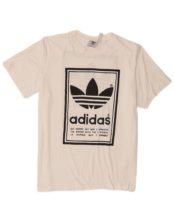 Camiseta Adidas Masculina Graphic Top XL Branco