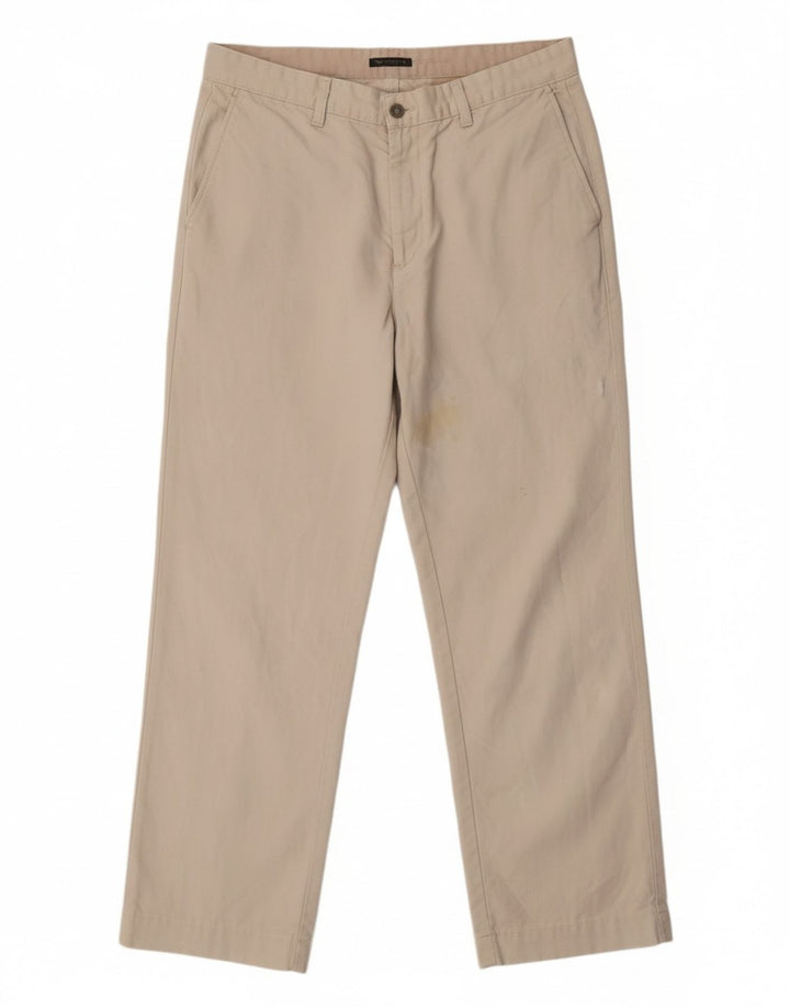 Calça chino masculina DOCKERS cáqui reta W36 L29 bege