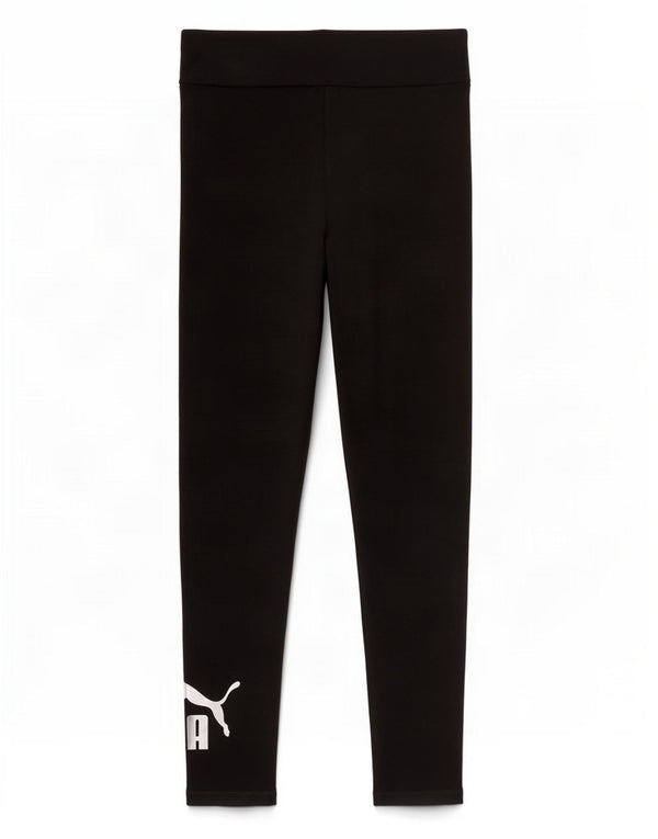 Puma Womens Graphic Leggings UK 14 Medium Black