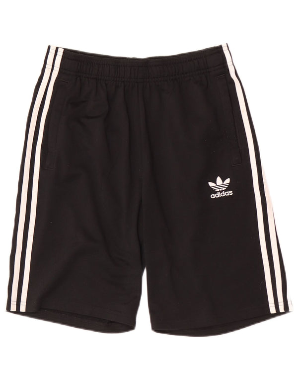 Shorts esportivos Adidas meninos 13-14 anos preto poliéster