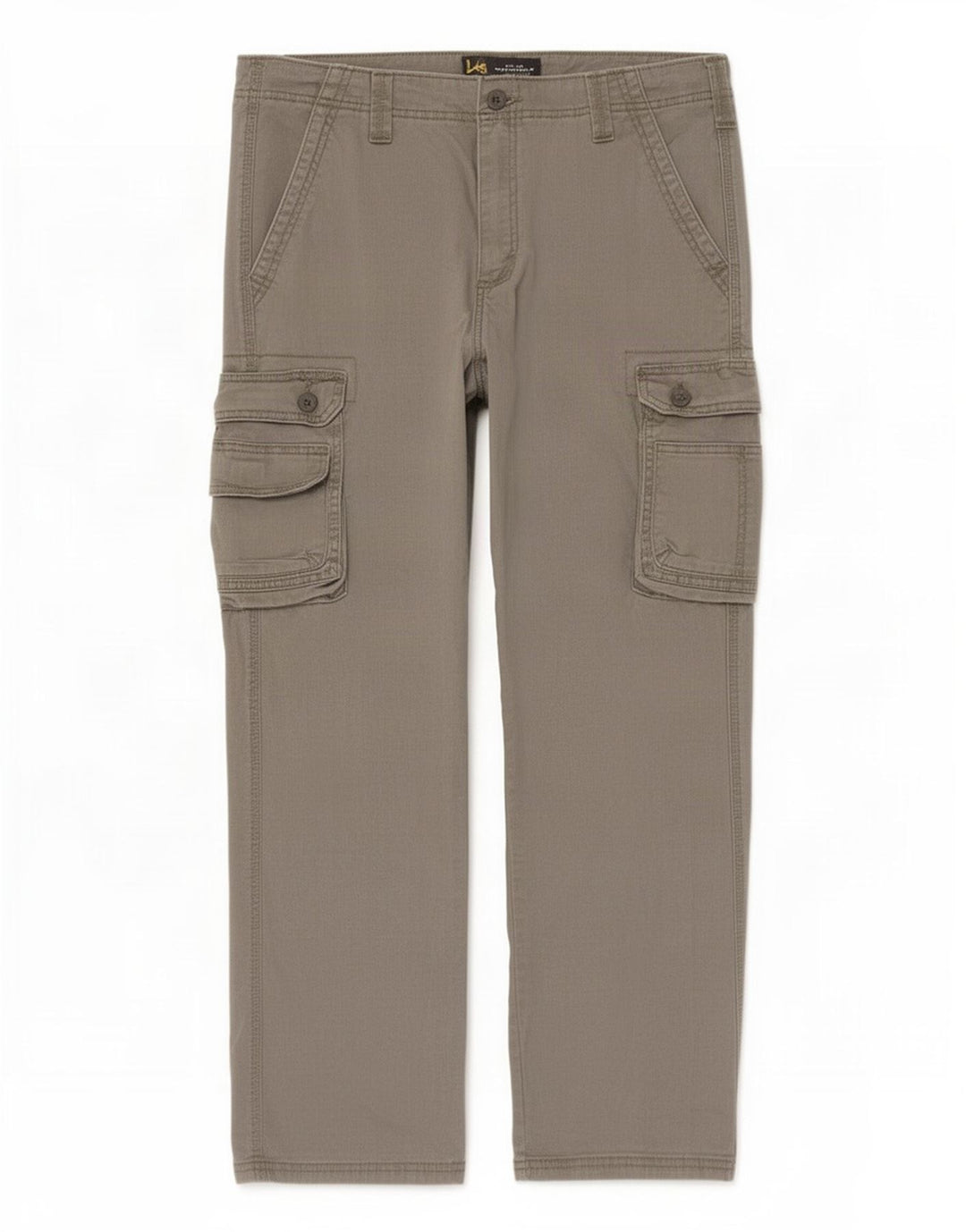 Calça cargo reta masculina Lee W32 L31 cinza