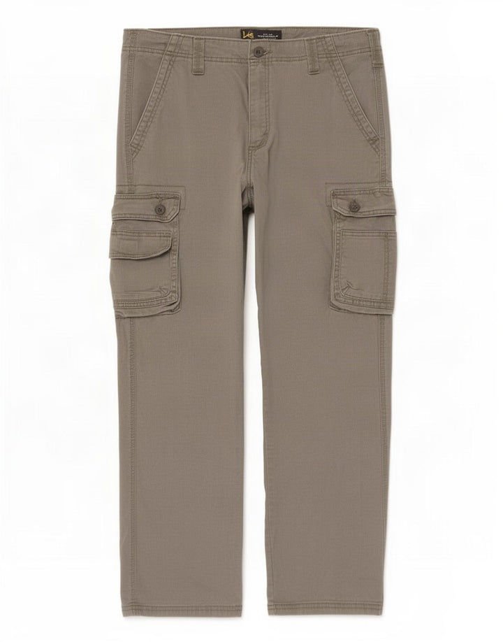 Calça cargo reta masculina Lee W32 L31 cinza