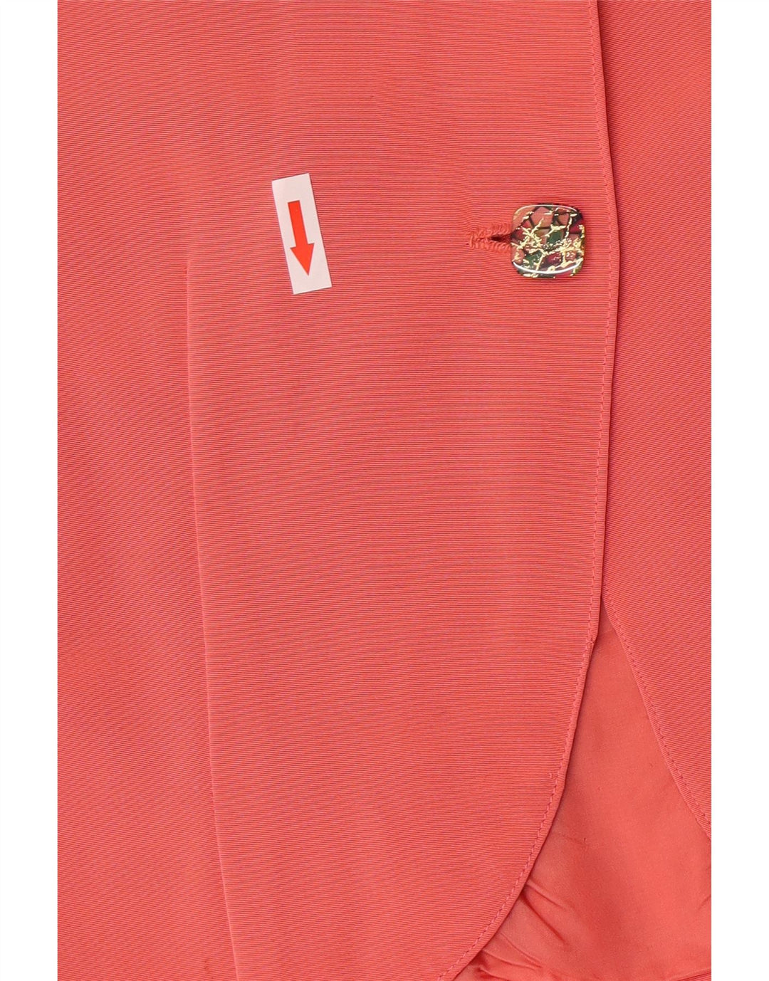 Jaqueta Bolero Vintage Feminina UK 8 Pequena Rosa