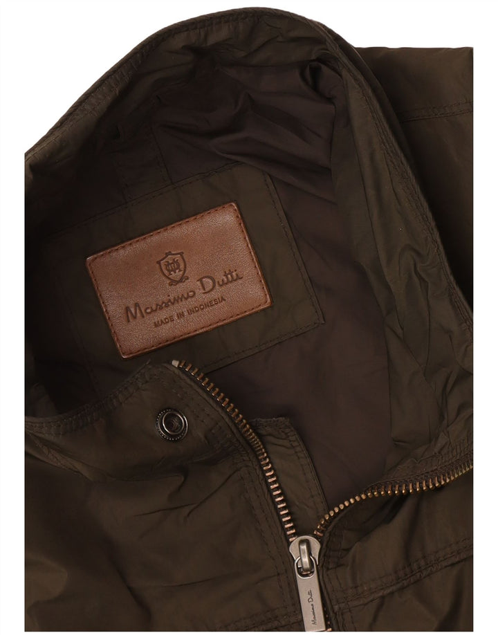Jaqueta utilitária masculina Massimo Dutti UK 36 pequena cáqui