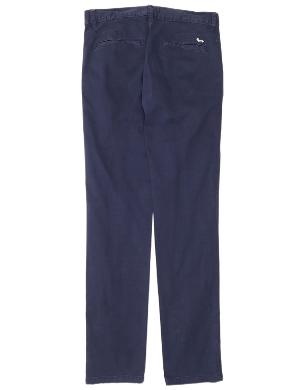 Calça Chino Slim Masculina Harmont & Blaine W32 L34 Azul Marinho