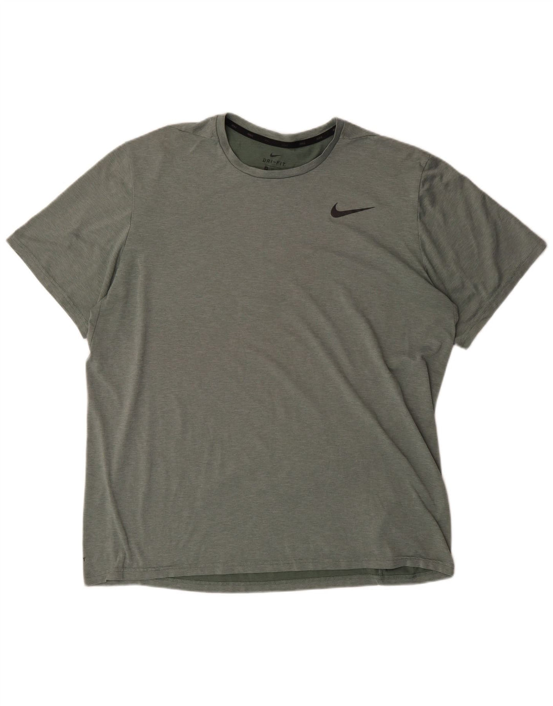 Camiseta masculina NIKE Dri Fit Top 2XL de algodão verde