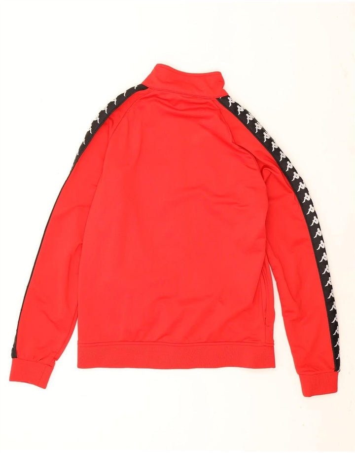 Kappa Mens Graphic Tracksuit Top Jacket XL Vermelho Colorblock