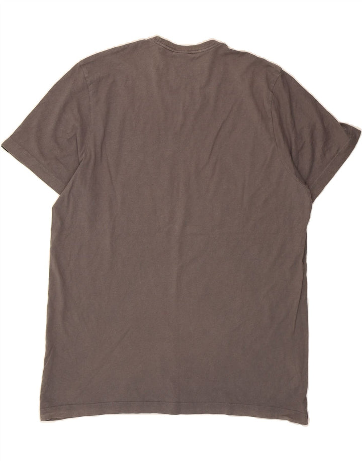 ADIDAS Mens Graphic T-Shirt Top XL Grey Cotton Vintage Adidas and Second-Hand Adidas from Messina Hembry 