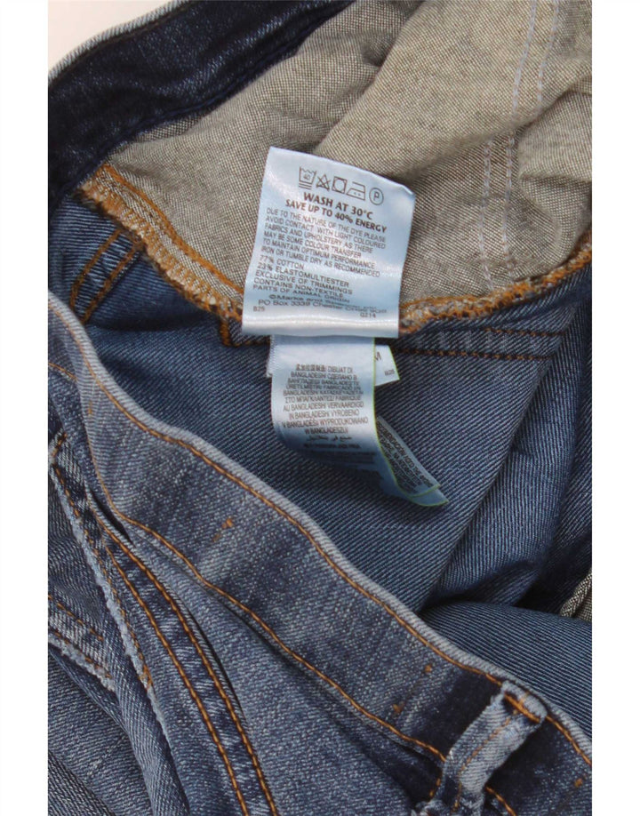 Jeans retos masculinos Marks & Spencer W34 L33 algodão azul