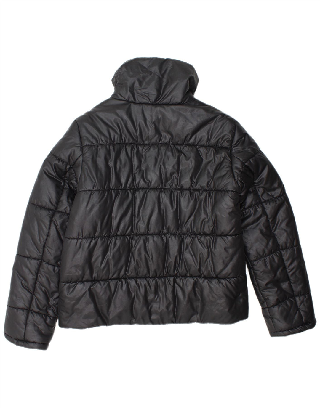 Jaqueta acolchoada feminina Mexx UK 16 grande poliamida preta